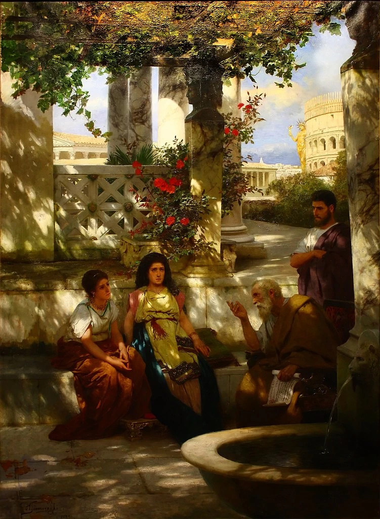 Henryk Siemiradzki - Le future vittime del Colosseo